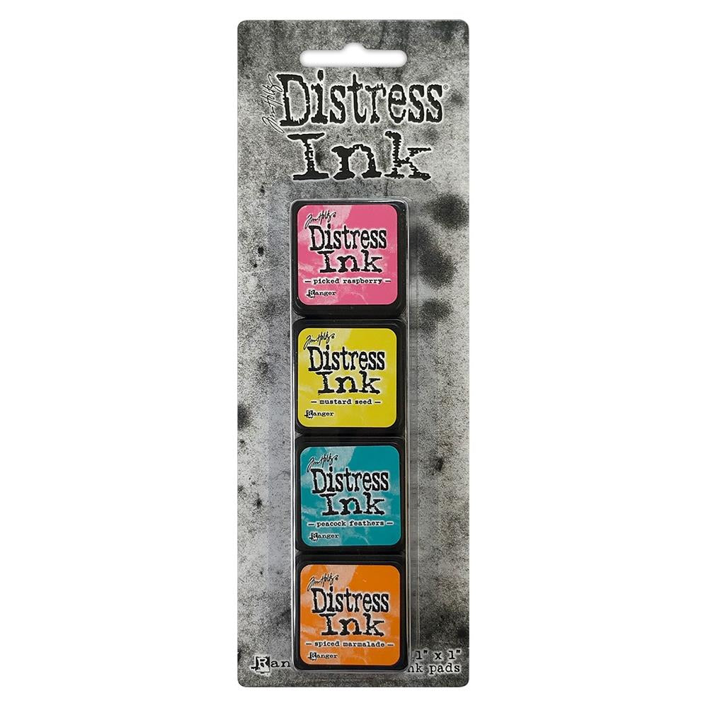 Tim Holtz Distress Mini Ink Pads 4/Pkg - Kit 1